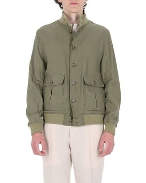 Valstar Unlined Lightweight Linen Ino Jacket - Green