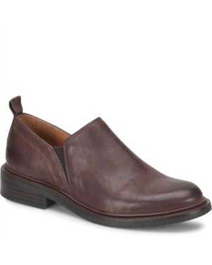 Söfft Naisbury Leather Slip-On - Brown