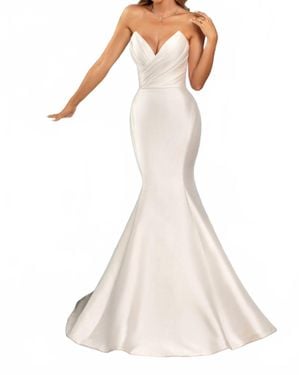 Kitty Chen Couture Primrose All Over Mikado Dress - Natural