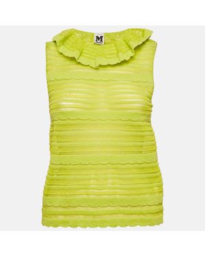 Missoni Neon Knit Top - Yellow