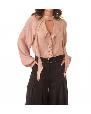 Nekane NKN Vinny Flouncy Blouse - Black
