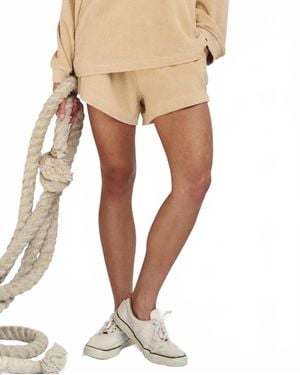 The Great Micro Terry Swing Short - Natural