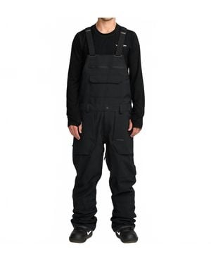 Volcom Roan Bib Overall Snowboard Pants - Black