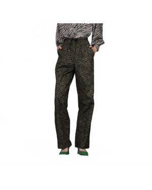Ghospell Glacier Sands Belted Trouser - Black