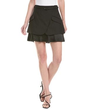 Jonathan Simkhai Ezrah Mini Skirt - Green