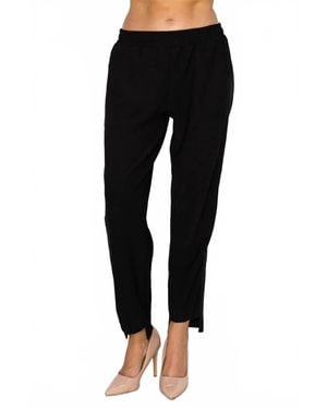 Joh Katie Crepe Knit Pant - Black