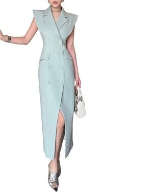 BURRYCO Jacket Dress - Blue