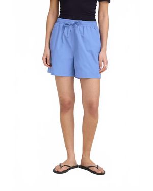 Ichi Sky Relaxed Shorts - Blue