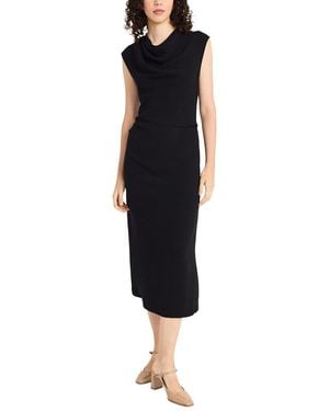 Luxely Midi Dress - Black