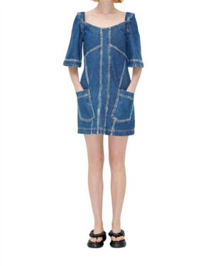 Stine Goya Yvonne Dress - Blue