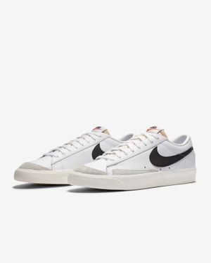 Nike Blazer Low '77 Vintage Da6364-101 Sneaker Leather Lifestyle Shoes - White