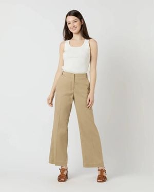 ANN MASHBURN Frankie Pants - Natural
