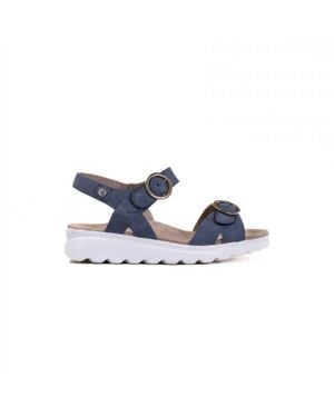 Wolky Voyage Tiza Biocare Sandal - Blue