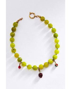 Palas Ramatuelle Beaded Necklace - Yellow