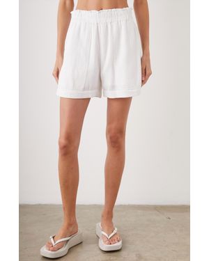 Rails Leighton Gauze Shorts - White