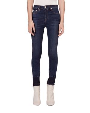Rag & Bone 10 Inch Capri Jean - Blue