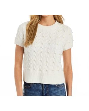 Drew Eloise Sweater - White