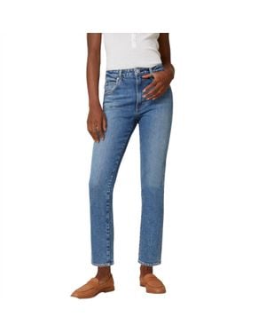 AMO Chelsea Crop Jean - Blue