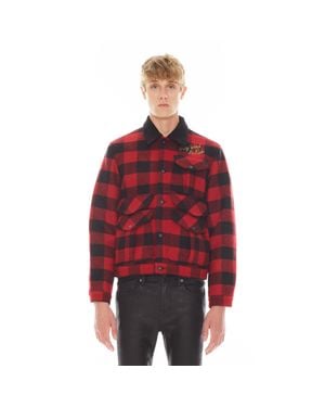 Cult Of Individuality Lucky Bastard Hunting Jacket - Red