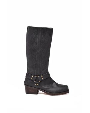 Ame Leather Katharine Boots - Black