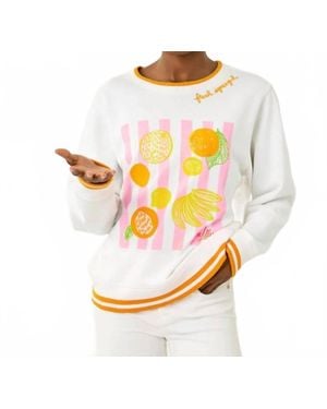 Lilly Pulitzer Ballad Long Sleeve Sweatshirt - Gray