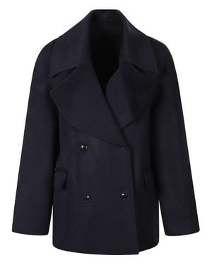 Loulou de Saison Neil Double-Breasted Jacket - Blue