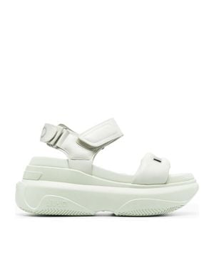 Liu Jo June 01 Chunky Platform Ankle Strap Sandals - White