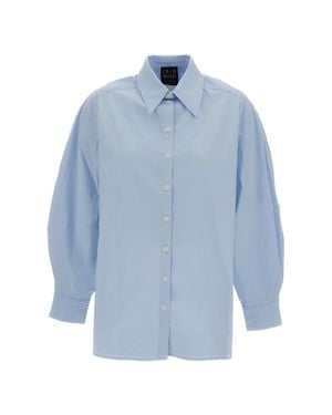 Irie Clear Shirt With Classic Collar - Blue