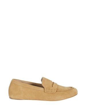 3Juin Olivia 005 Flor Leather Loafers - Brown