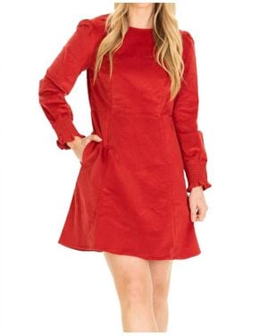 Duffield Lane Marina Dress - Red