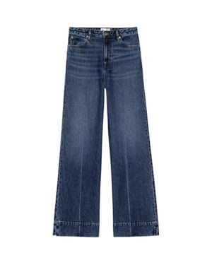 FRAME The Slice Flare Jeans, Headliner - Blue