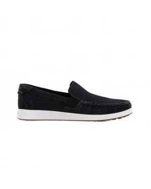 Ecco S Lite Moc Slip On Shoes - Black