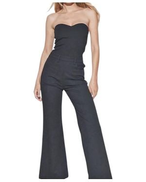 Rivet Utility Expander Jumpsuit - Blue