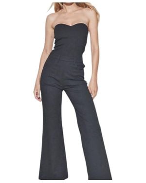Rivet Utility Expander Jumpsuit - Blue
