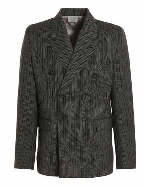 VTMNTS Blazer 'Tonal Double Breasted Tailored' - Black