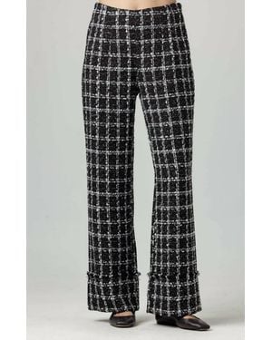 Sundays Laine Tweed Pants - Black