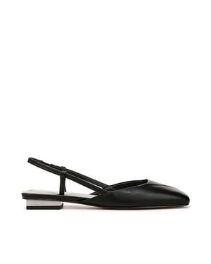 Sarto Telica Slingback Flats - Black