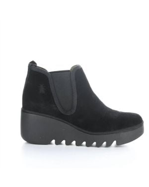 Fly London Byne349Fly Oil Suede Boots - Black