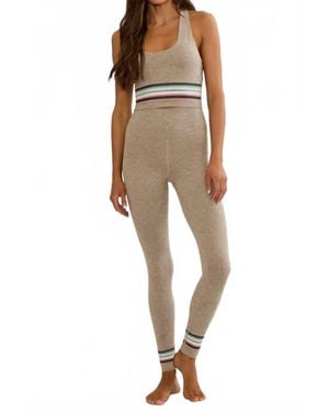 Beach Riot Piper High Waist Leggings - Natural