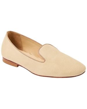 J.McLaughlin Sloane Suede Loafers - White