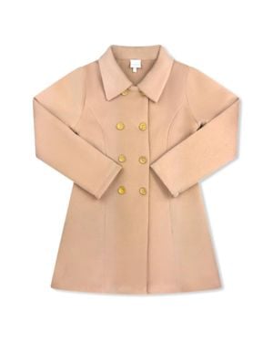 Set Proper Girl's Collins Coat - Natural