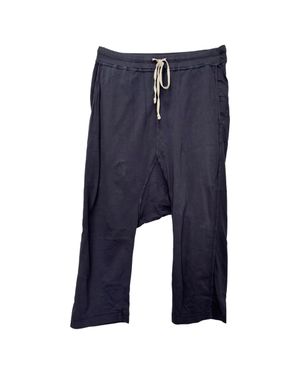 Rick Owens Drkshdw Drawstring Pants - Blue