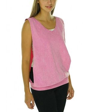 Miken Sleeveless Slash Top - Pink