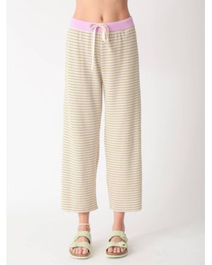 Electric and Rose Ojai Wide Leg Pant - Natural