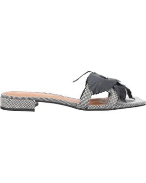 Bruno Menegatti Slide Sandal - Metallic