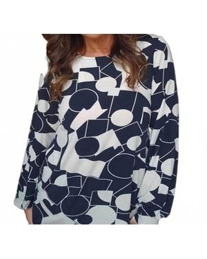 Pure Essence All Around Town Top - Blue