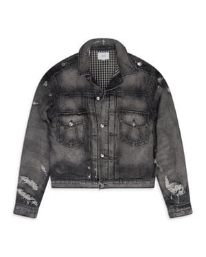 Rhude Denim Jacket - Gray