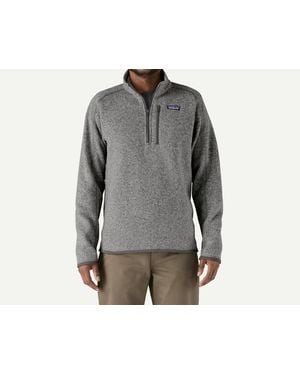 Patagonia Better 1/4 Zip Sweater - Gray