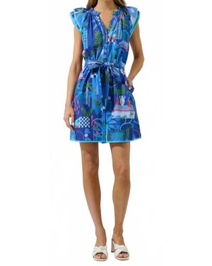 Sugarlips Rumi Mini Dress - Blue