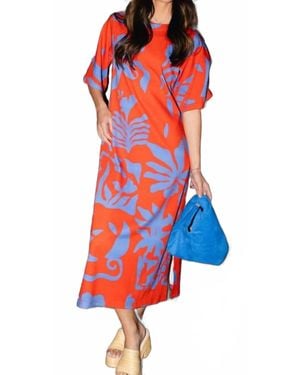 Alden Adair Tilly Dress - Red